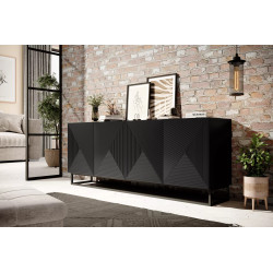 Komoda 200 na metalowym stelażu Kolekcja Asha Meble Bogart