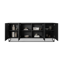 Komoda 200 na metalowym stelażu Kolekcja Asha Meble Bogart