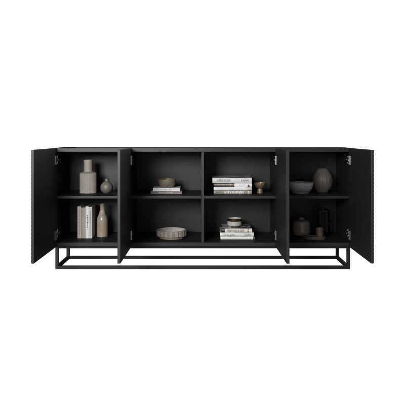 Komoda 200 na metalowym stelażu Kolekcja Asha Meble Bogart