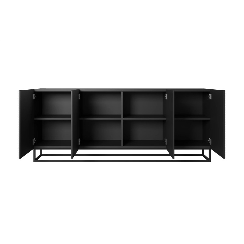 Komoda 200 na metalowym stelażu Kolekcja Asha Meble Bogart