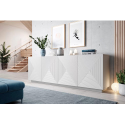 Komoda 200 Kolekcja Asha Meble Bogart biała