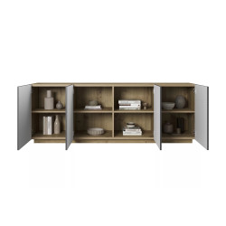 Komoda 200 Kolekcja Asha Meble Bogart dąb artisan