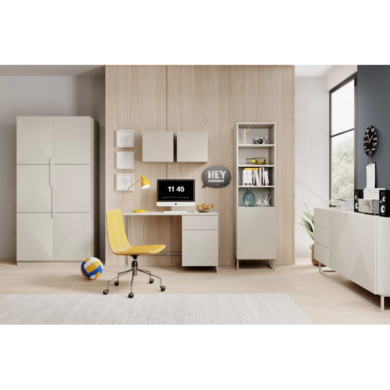 Szafka wisząca 40cm Kolekcja Asha Meble Bogart kaszmir