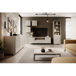 Szafka wisząca 40cm Kolekcja Asha Meble Bogart kaszmir