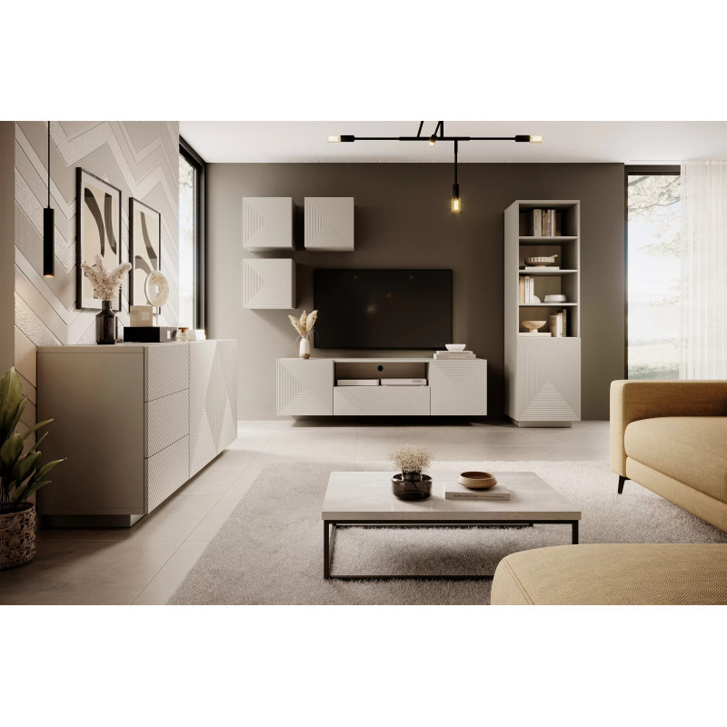 Szafka wisząca 40cm Kolekcja Asha Meble Bogart kaszmir