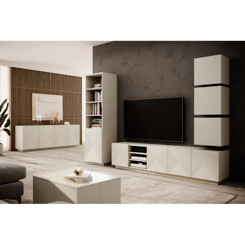 Szafka wisząca 40cm Kolekcja Asha Meble Bogart kaszmir