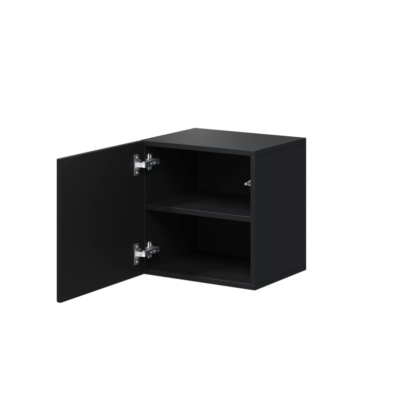 Szafka wisząca 40cm Kolekcja Asha Meble Bogart czarna