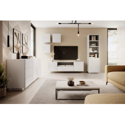 Szafka wisząca 40cm Kolekcja Asha Meble Bogart biała Szafka wisząca 40cm Kolekcja Asha Meble Bogart biała