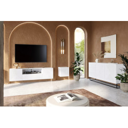 Szafka wisząca 40cm Kolekcja Asha Meble Bogart biała Szafka wisząca 40cm Kolekcja Asha Meble Bogart biała