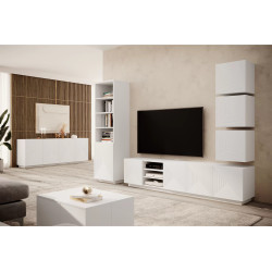 Szafka wisząca 40cm Kolekcja Asha Meble Bogart biała Szafka wisząca 40cm Kolekcja Asha Meble Bogart biała