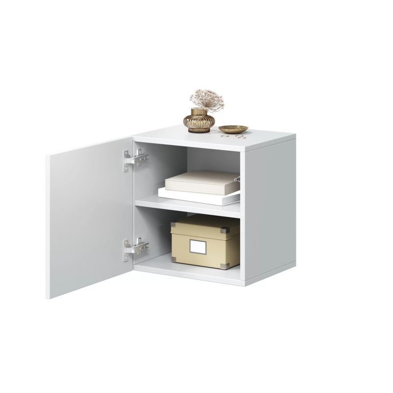 Szafka wisząca 40cm Kolekcja Asha Meble Bogart biała