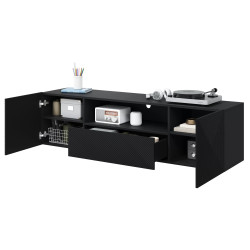 Wisząca szafka RTV 167 z szufladą Kolekcja Asha Meble Bogart