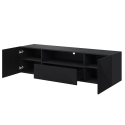 Wisząca szafka RTV 167 z szufladą Kolekcja Asha Meble Bogart