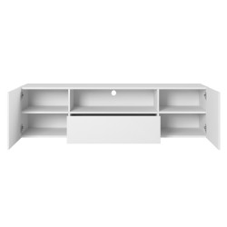 Wisząca szafka RTV 167 z szufladą Kolekcja Asha Meble Bogart