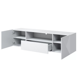 Wisząca szafka RTV 167 z szufladą Kolekcja Asha Meble Bogart