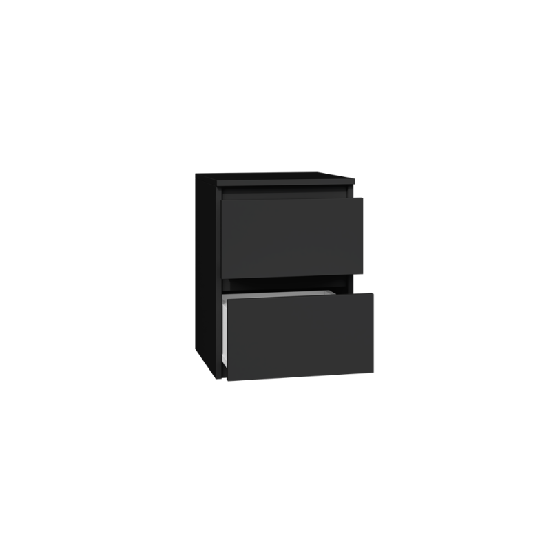 Szafka Nocna Malwa M2 Czarny