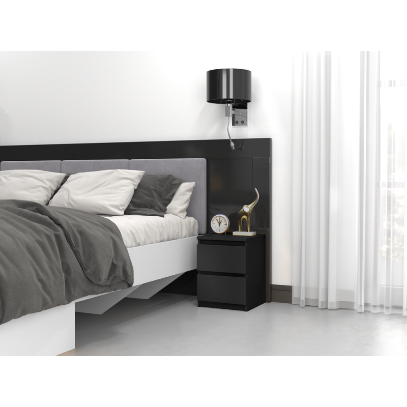 Szafka Nocna Malwa M2 Czarny