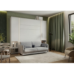 Sofa granatowa BC-18 do Bed Concept BC-01 140X200 Lenart