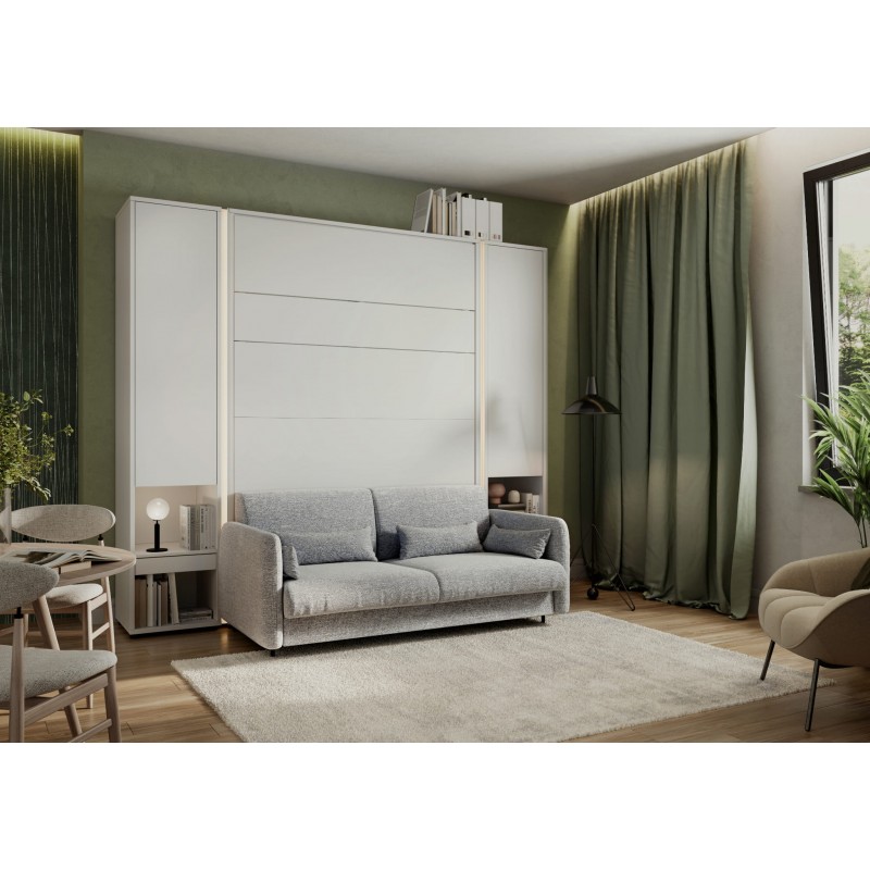 Sofa granatowa BC-18 do Bed Concept BC-01 140X200 Lenart