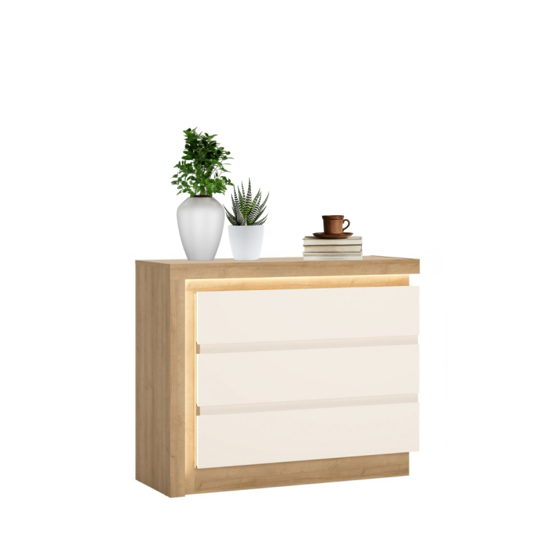 Komoda Lyon jasny LYOK04 3S