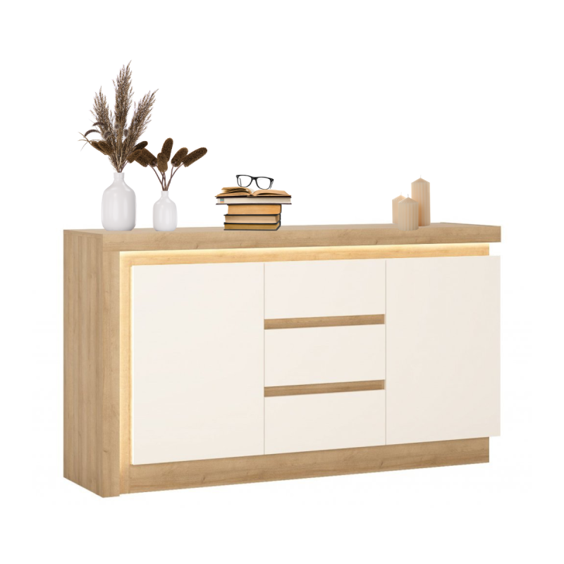 Komoda Lyon jasny LYOK01 2D - 3S Komoda Lyon jasny LYOK01 2D - 3S