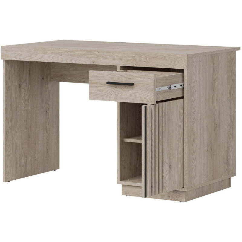 Biurko Prawostronne MATI MI13 Liveo Meble Dąb Cremona