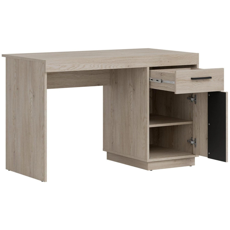 Biurko Prawostronne MATI MI13 Liveo Meble Dąb Cremona