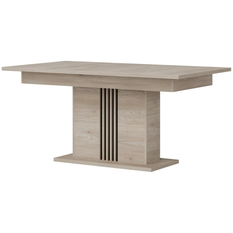 Stół rozkładany MATI ST12 Liveo Meble Dąb Cremona Cotta/Czarne