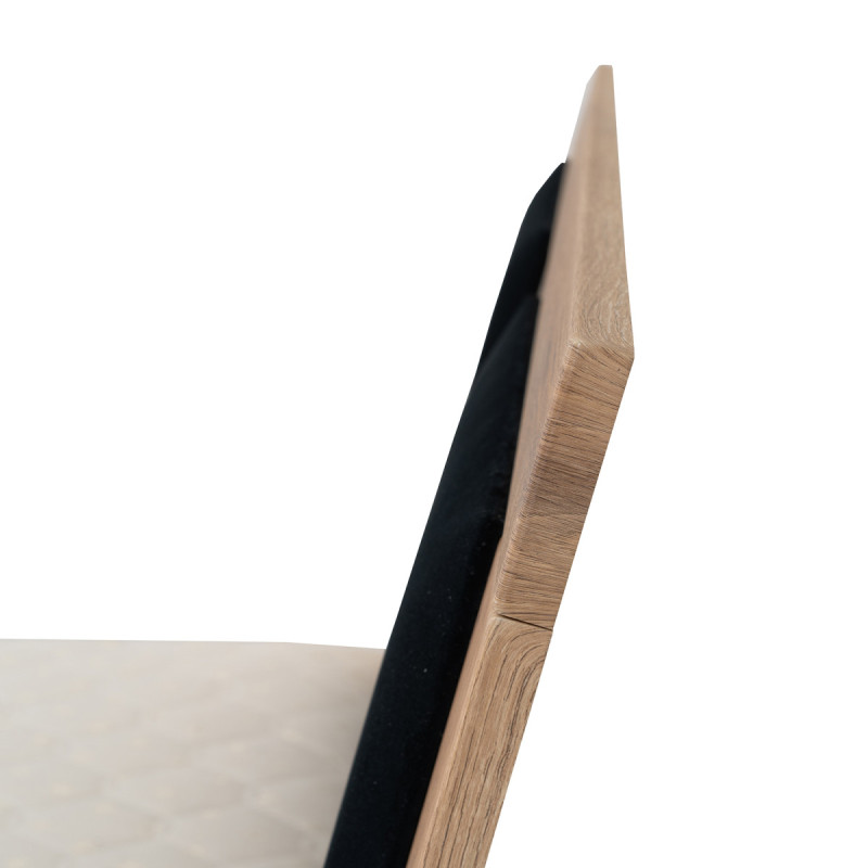 Tapicerowany zagłówek do łóżka MATI PZ01/160 Liveo Meble Czarny