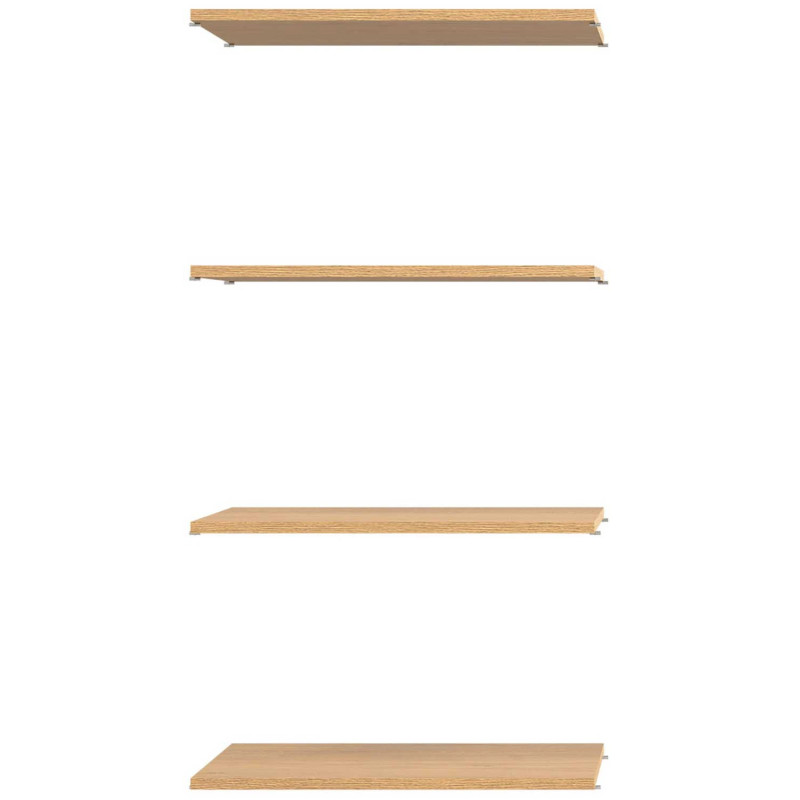 Półki do szafy (4szt) ATE AT14 Liveo Meble Dąb Kamienny