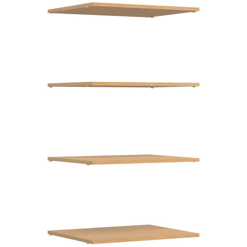 Półki do szafy (4szt) ATE AT14 Liveo Meble Dąb Kamienny