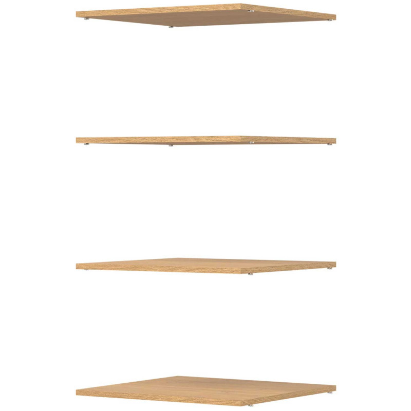 Półki do szafy (4szt) ATE AT14 Liveo Meble Dąb Kamienny