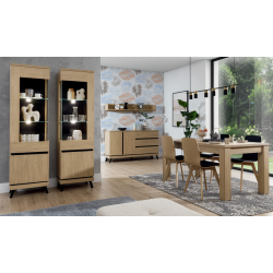 Rozkładany stół 90x160(200) ATE ST08 Liveo Meble Dąb Kamienny