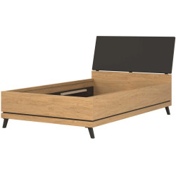 Łóżko 120x200 bez pojemnika na pościel ATE AT15/120 Liveo Meble Łóżko 120x200 bez pojemnika na pościel ATE AT15/120 Liveo Meble