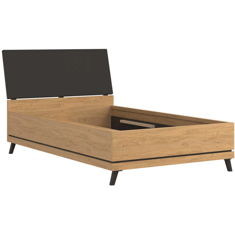 Łóżko 120x200 bez pojemnika na pościel ATE AT15/120 Liveo Meble Łóżko 120x200 bez pojemnika na pościel ATE AT15/120 Liveo Meble