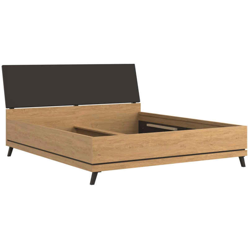 Łóżko 180x200 bez pojemnika na pościel ATE AT15/180 Liveo Meble Łóżko 180x200 bez pojemnika na pościel ATE AT15/180 Liveo Meble