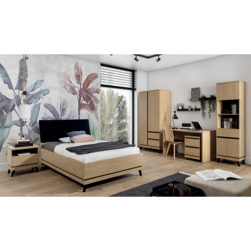 Łóżko 120x200 bez pojemnika na pościel ATE AT15/120 Liveo Meble