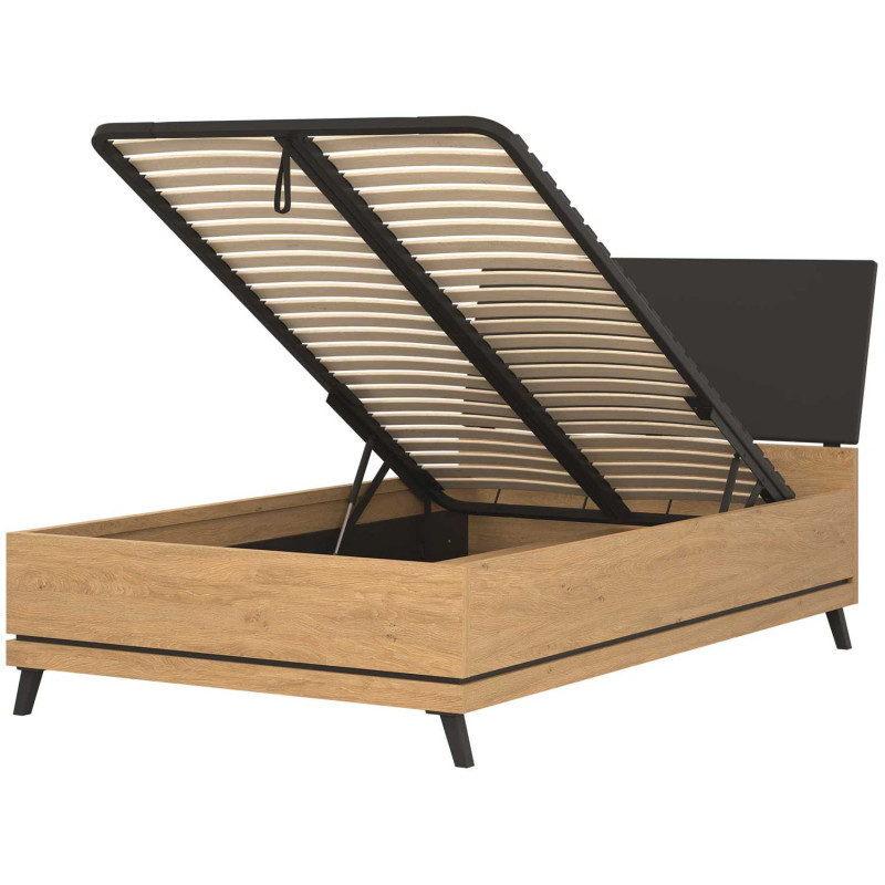 Łóżko 120x200 z pojemnikiem na pościel ATE AT15/120 Liveo Meble