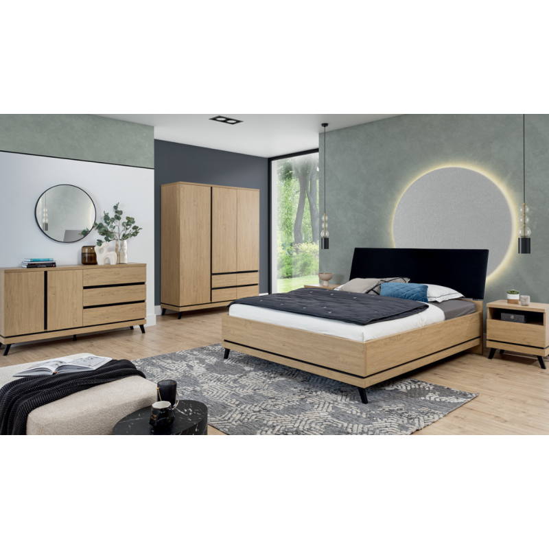 Łóżko 120x200 bez pojemnika na pościel ATE AT15/120 Liveo Meble