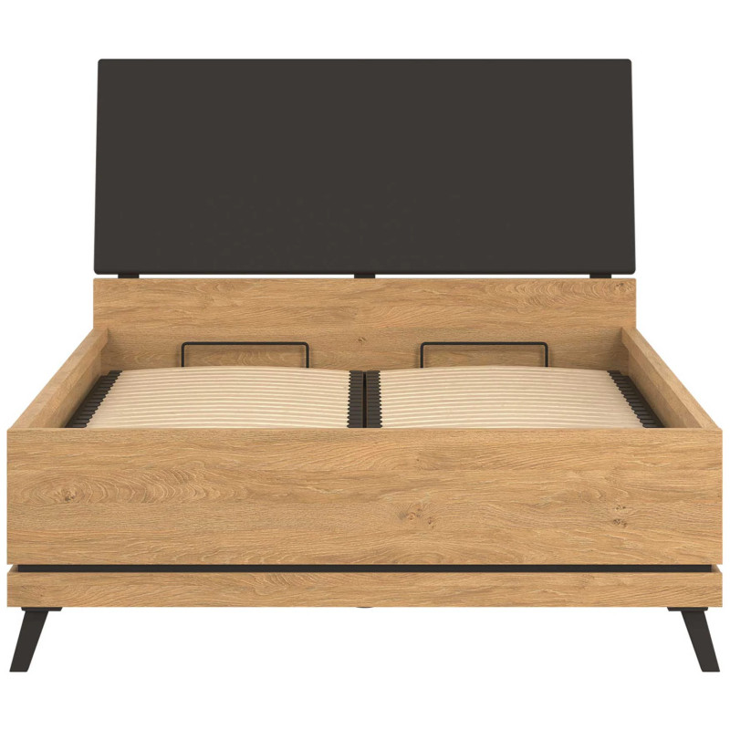 Łóżko 120x200 z pojemnikiem na pościel ATE AT15/120 Liveo Meble