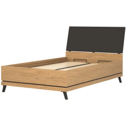 Łóżko 120x200 z pojemnikiem na pościel ATE AT15/120 Liveo Meble Łóżko 120x200 z pojemnikiem na pościel ATE AT15/120 Liveo Meble