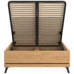 Łóżko 120x200 z pojemnikiem na pościel ATE AT15/120 Liveo Meble Łóżko 120x200 z pojemnikiem na pościel ATE AT15/120 Liveo Meble