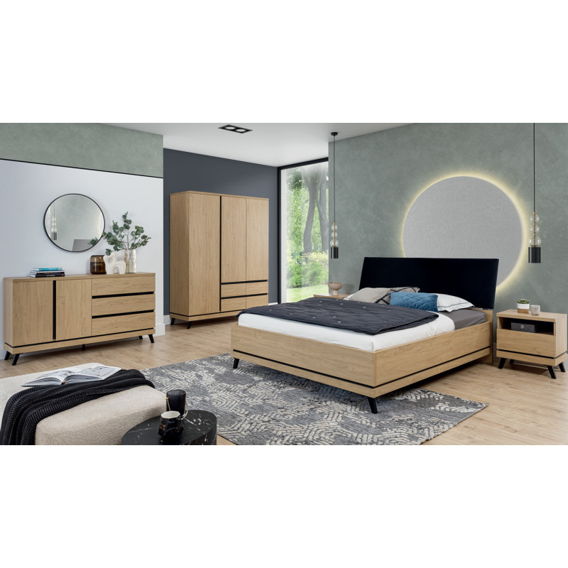 Łóżko 120x200 bez pojemnika na pościel ATE AT15/120 Liveo Meble