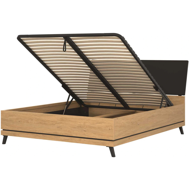 Łóżko 160x200 z pojemnikiem na pościel ATE AT15/160 Liveo Meble