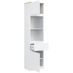 Wąski regał REMI RM08 Liveo Meble Kolory do wyboru