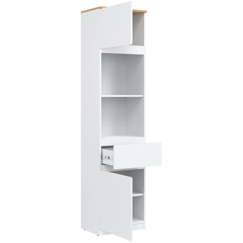 Wąski regał REMI RM08 Liveo Meble Kolory do wyboru