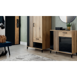 Półka wisząca ARIS AS13 Liveo Meble Dąb Evoke Półka wisząca ARIS AS13 Liveo Meble Dąb Evoke