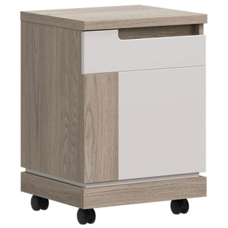 Kontenerek do biurka Aston AN13 Liveo Meble Dąb Cremona/Kaszmir