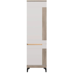 Wysoka Szafka Prawostronna Aston AN10 Liveo Meble Dąb