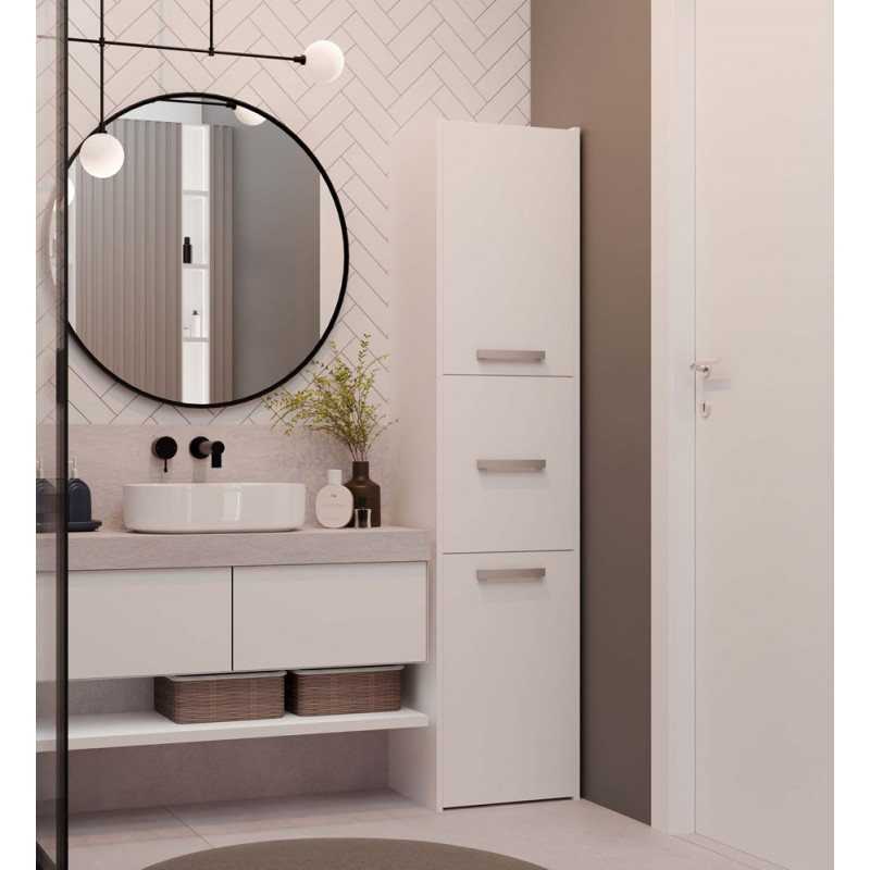 Słupek Łazienkowy Sara S43 Biały